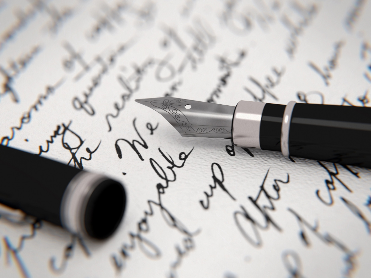 Author’s notebook and pen